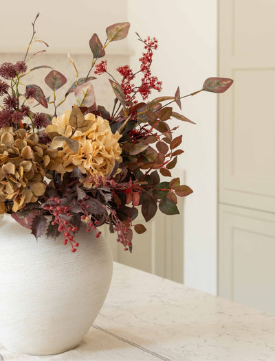 Arina Vase - Brushed white