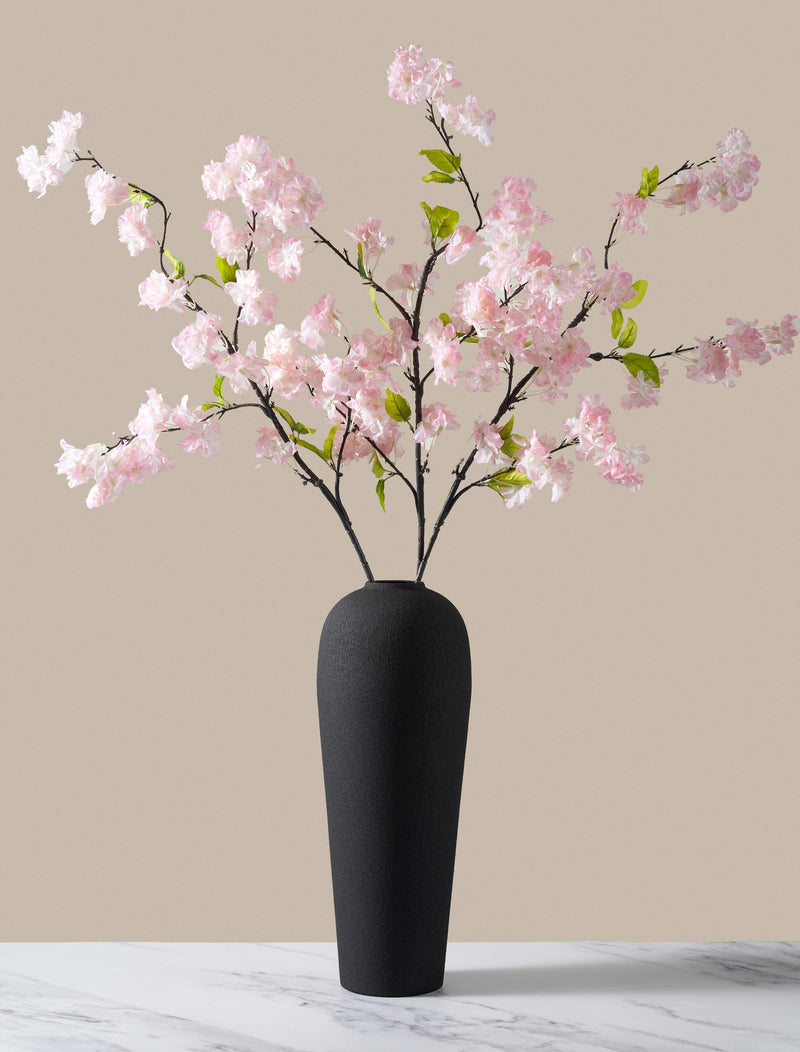 Flor de cerezo sintética alta - Rosa (3 tallos)
