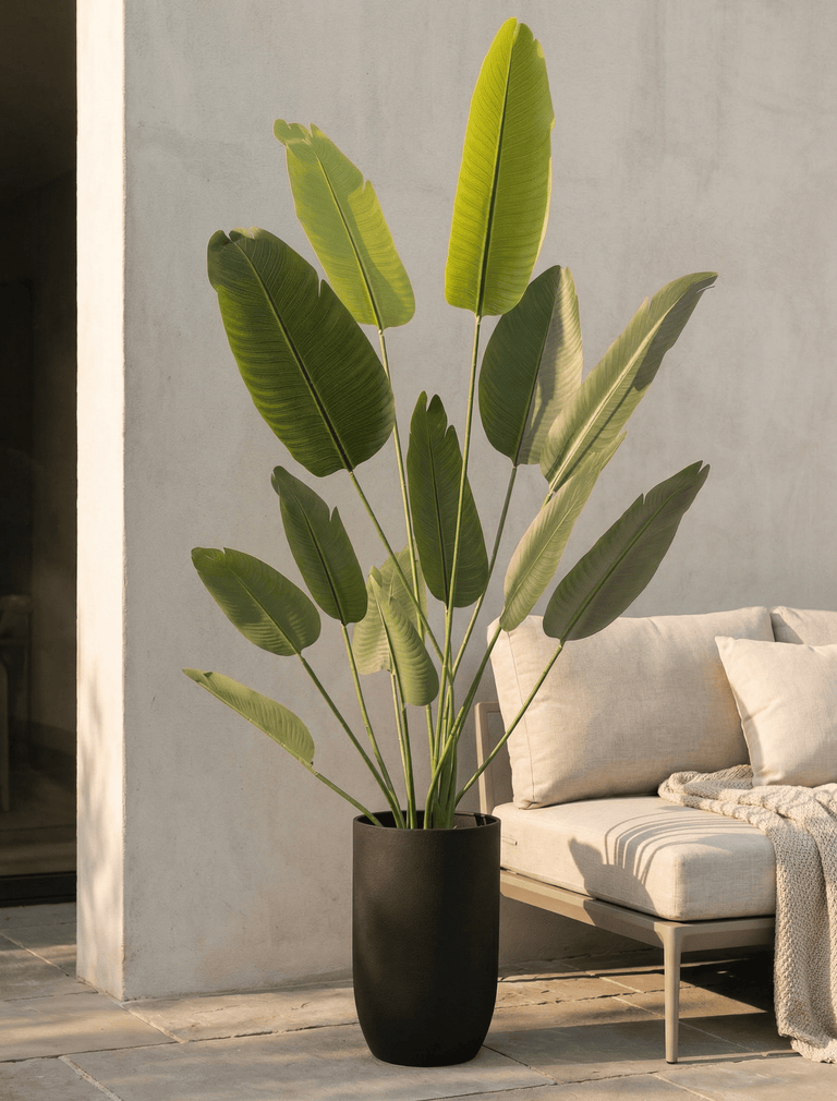 Faux Outdoor Birds Of Paradise Tree (Indoor or Outdoor) 180cm / 5ft 11in