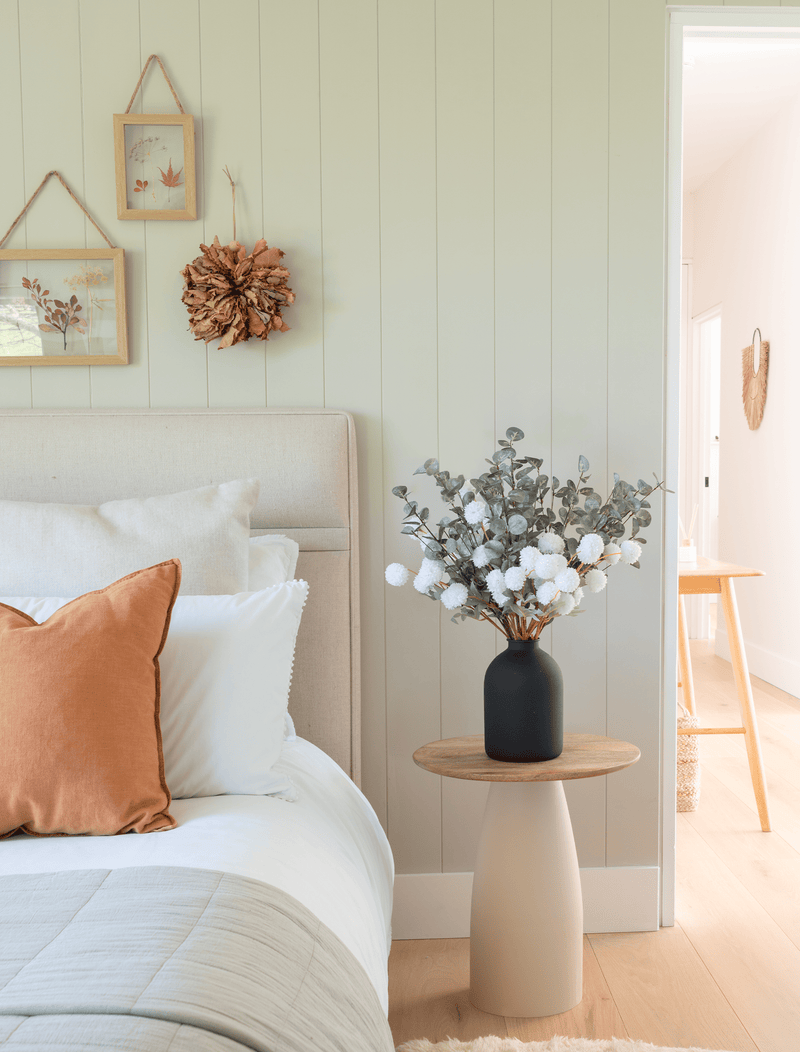 Faux Arrangement - White & Green