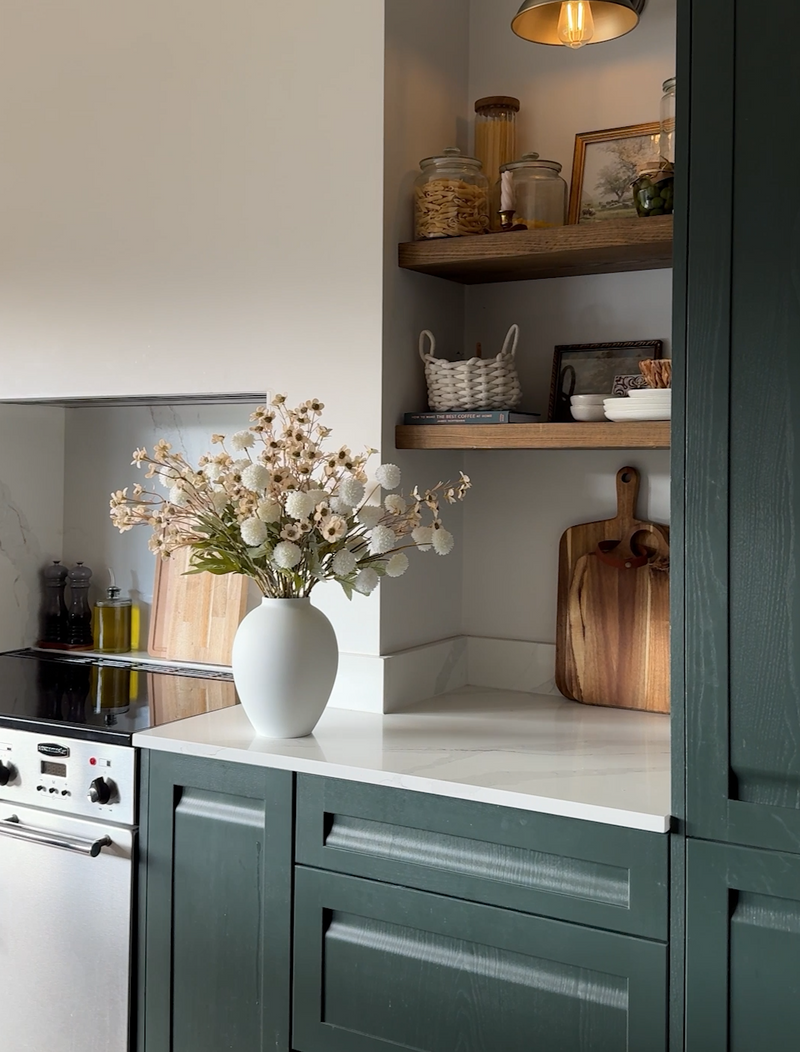 Faux Arrangement - Wax Ivory