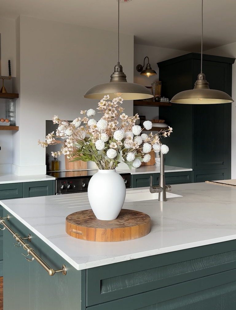 Faux Arrangement - Wax Ivory