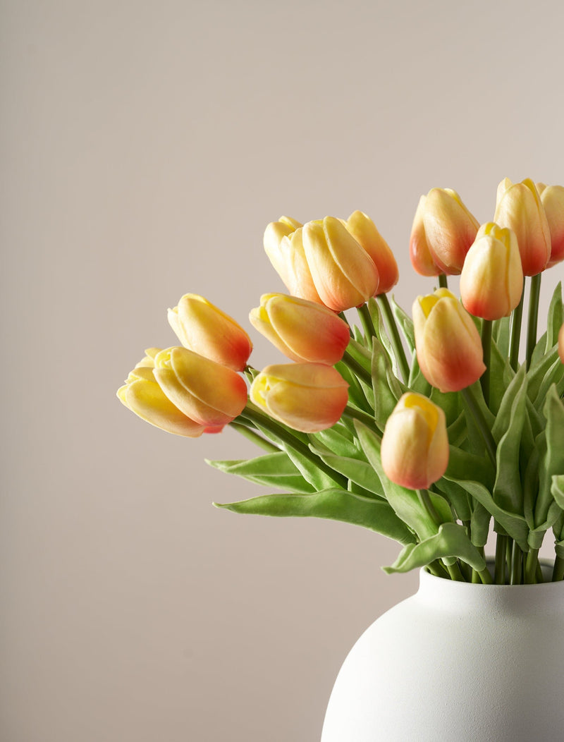 Tulipán sintético - Amanecer (25 tallos)