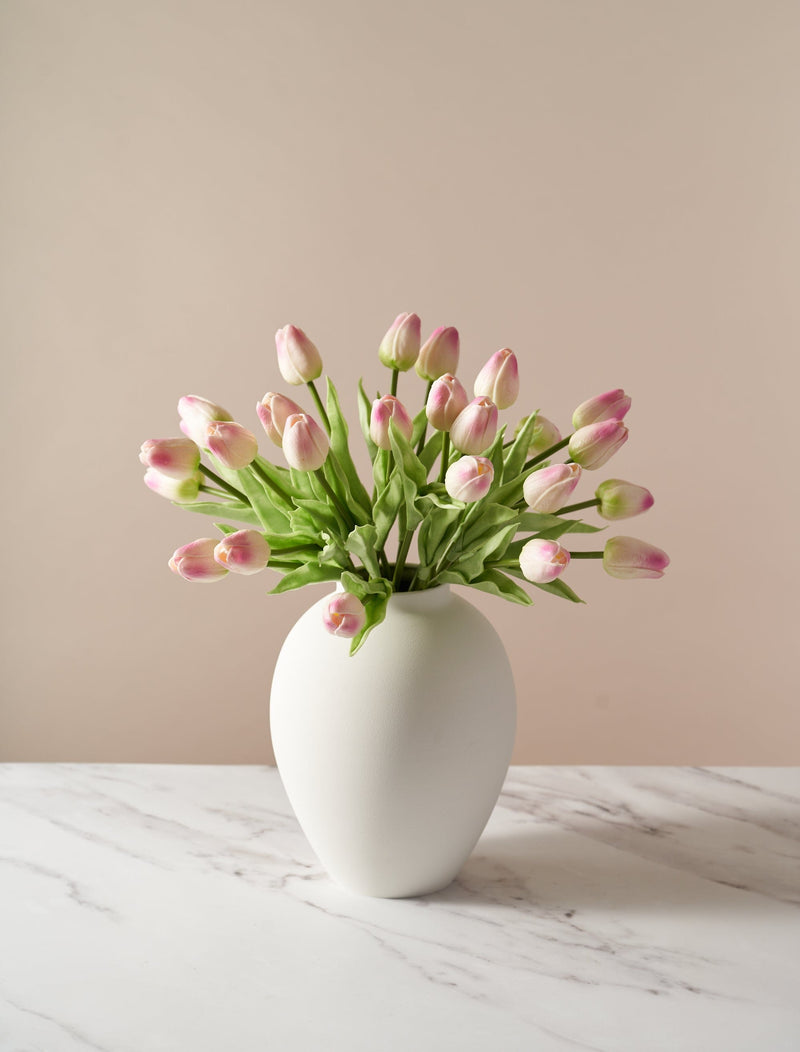 Tulipán sintético - Rosa intenso (25 tallos)