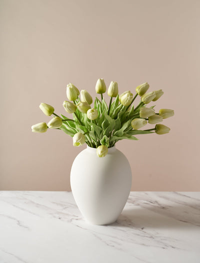 Tulipán sintético - Verde (25 tallos)
