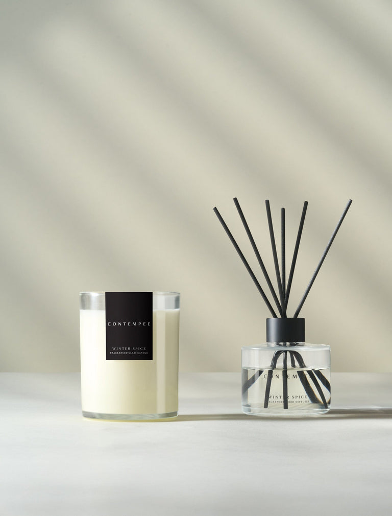 Scented Candle & Diffuser Bundle - Winter Spice