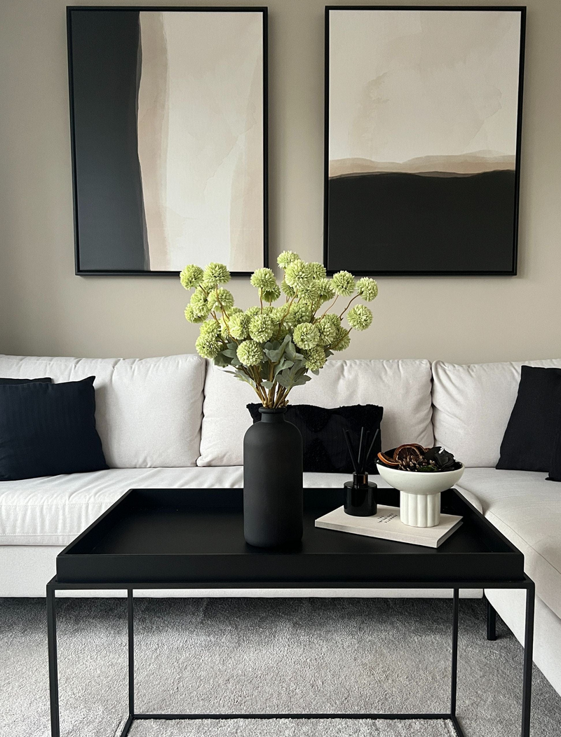 Faux Kiku Flower - Green (10 Stems / 50 Heads)