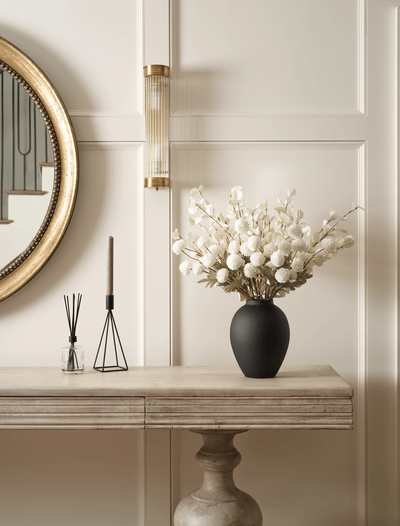 Ella Vase - Matt Black