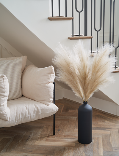 Tall Faux Pampas Grass - Cream (3 Stems)