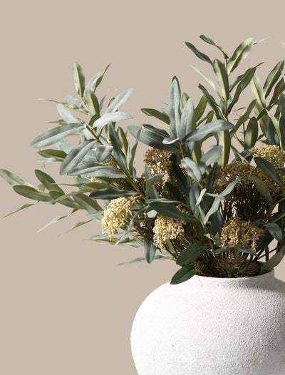 Faux Arrangement - Olive & Sage Berry