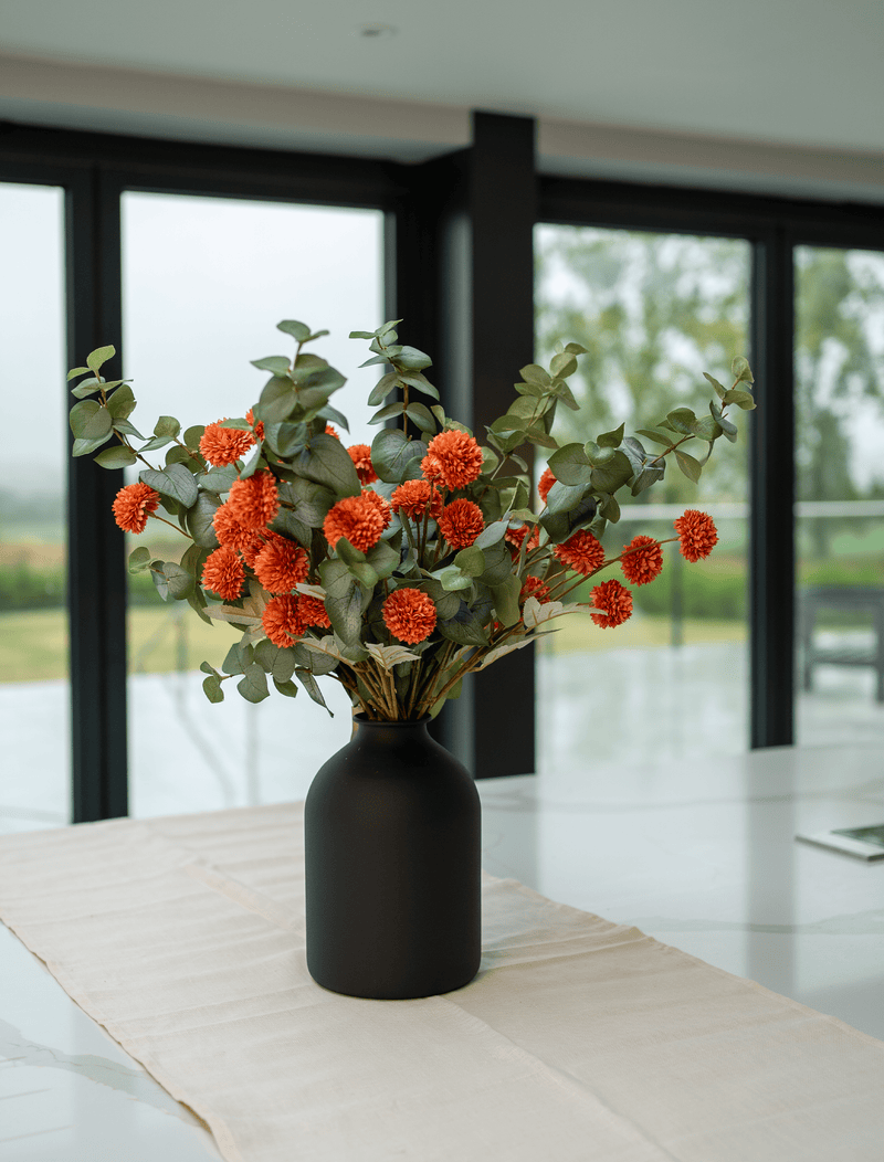 Faux Arrangement - Umber and Green