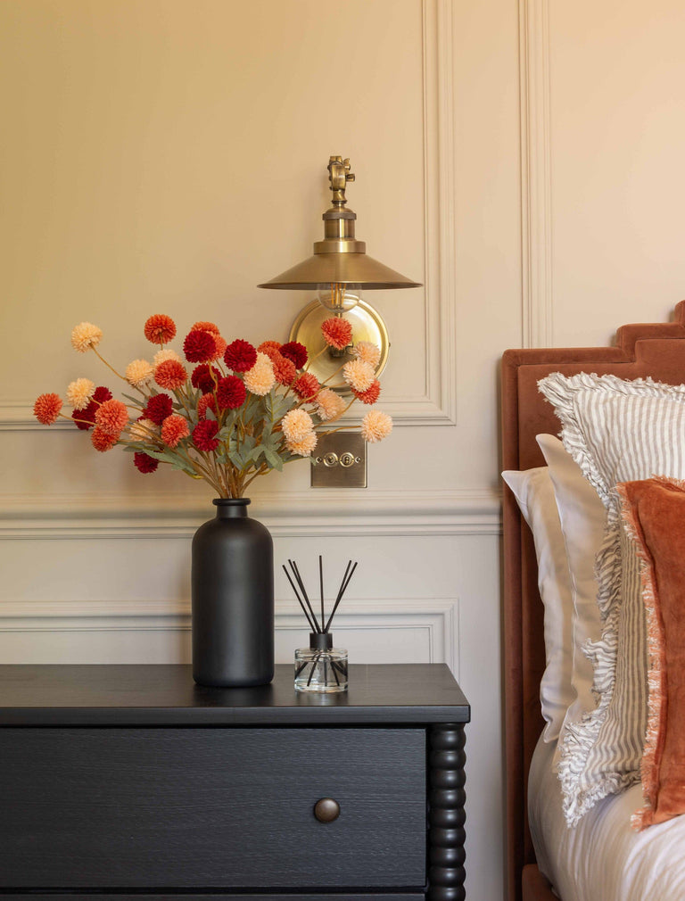 Faux Kiku Flower - Assorted Bouquet (10 Stems / 50 Heads)