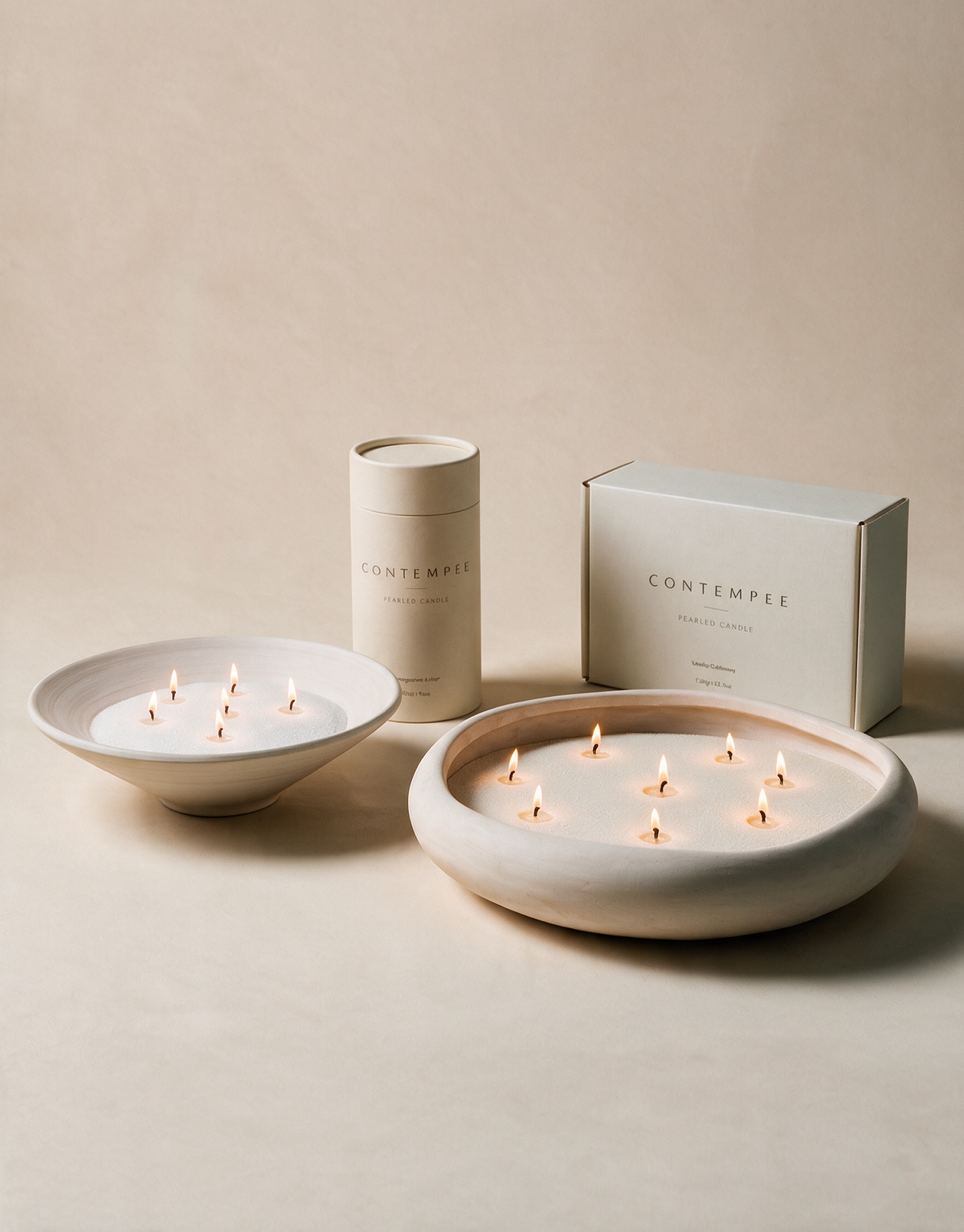 Pearled Candle Sand