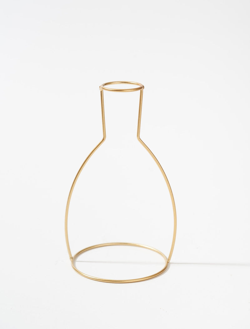 Outline Vase no2 - Gold